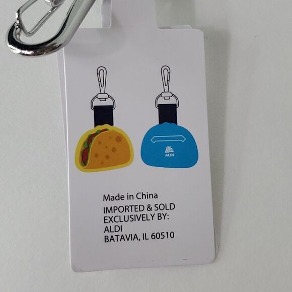 Aldi 2024 Taco Quarter Keeper Key and Quarter Holder NWT - Picture 4 of 4